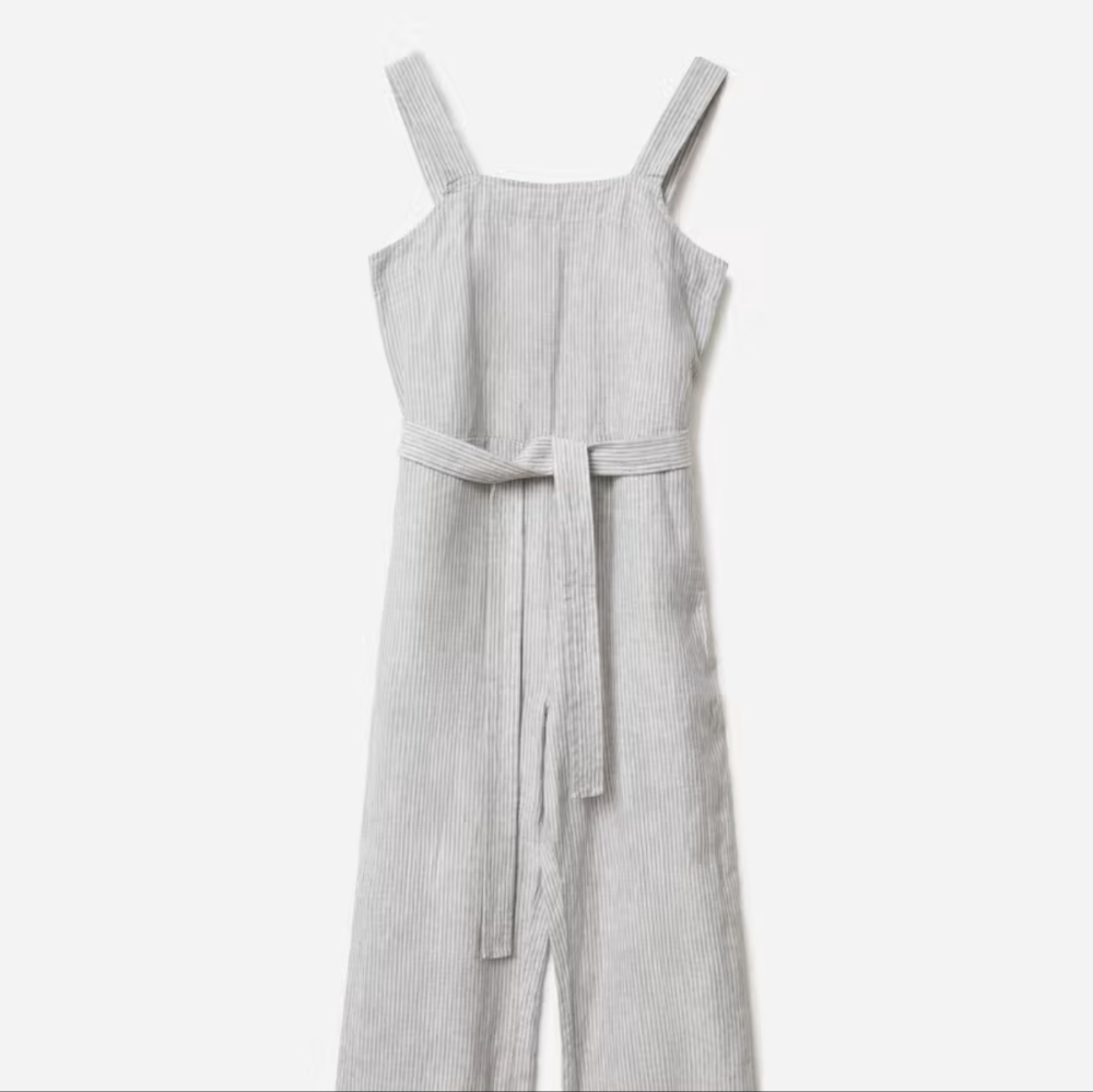 Linen Square Neck Jumpsuit Everlane